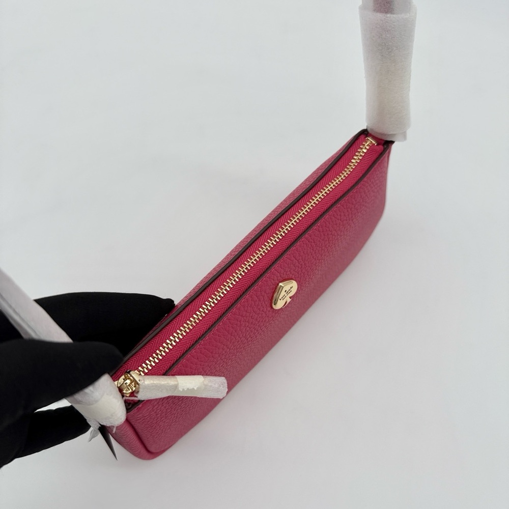 Kate Spade Kayla Convertible Wristlet Rose Oil Pink - Picture 6 of 13